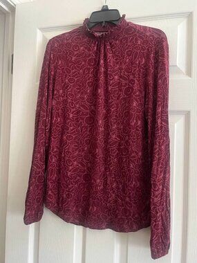 Lands' End Mock Neck Top